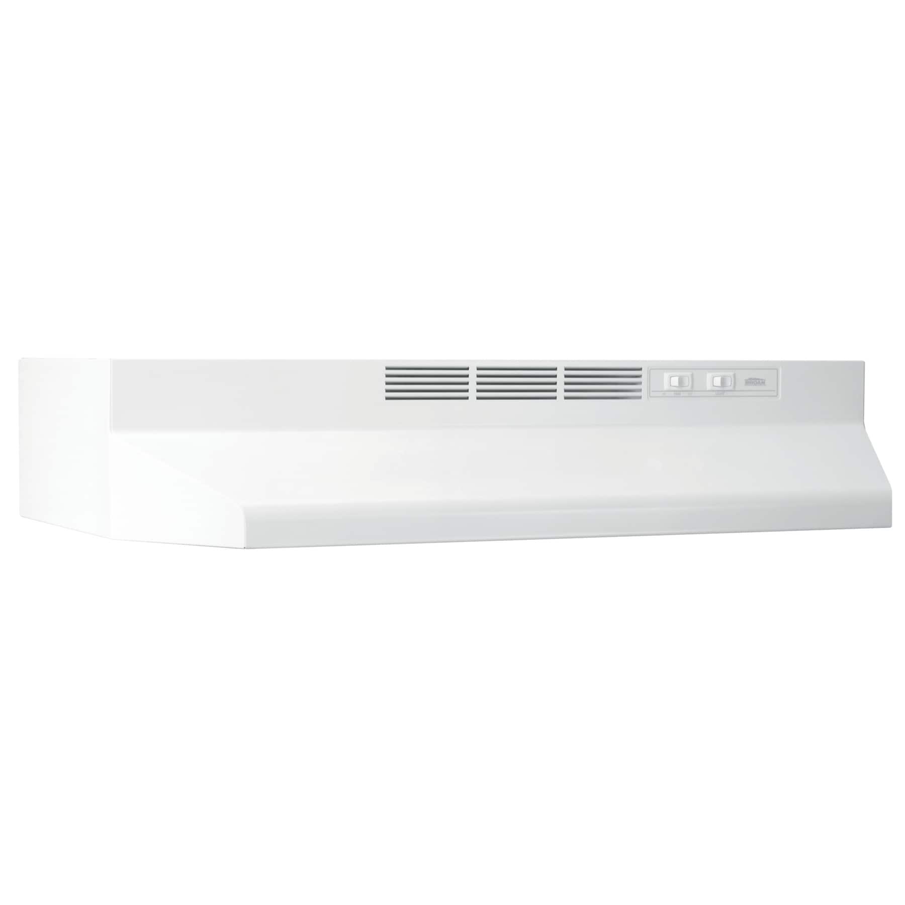 Front. Broan - Broan Economy UC ND 36-Inch White - White.
