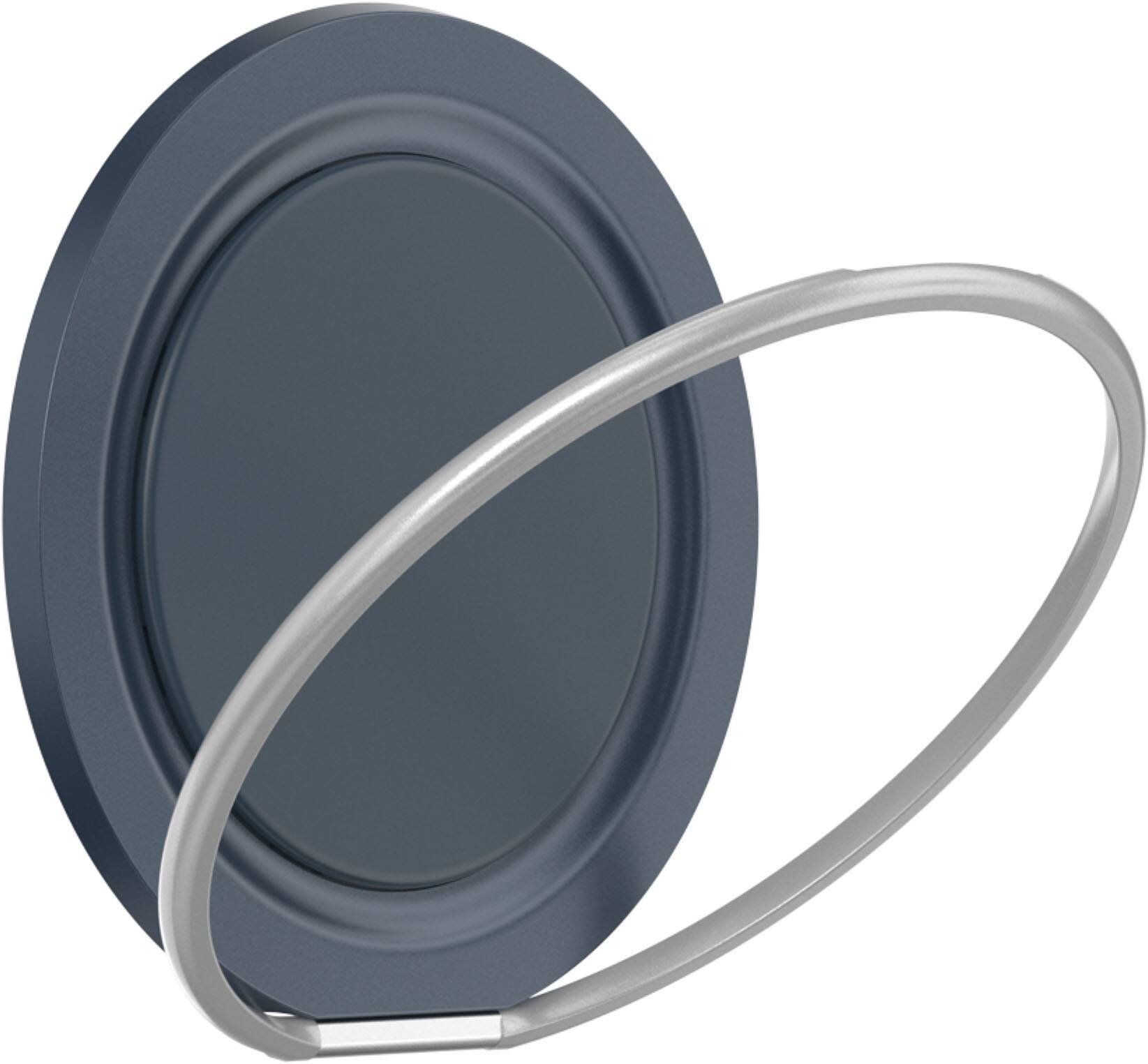 Alt View 12. PopSockets - PopSockets Low-Pro Grip for MagSafe, Ultra-Thin Magnetic Phone Grip with Kick-Out Stand - Navy.