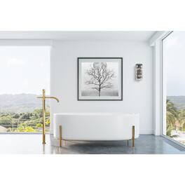Elegant Lighting - Maxime 8 Inch Black Wall Sconce - Black And Clear