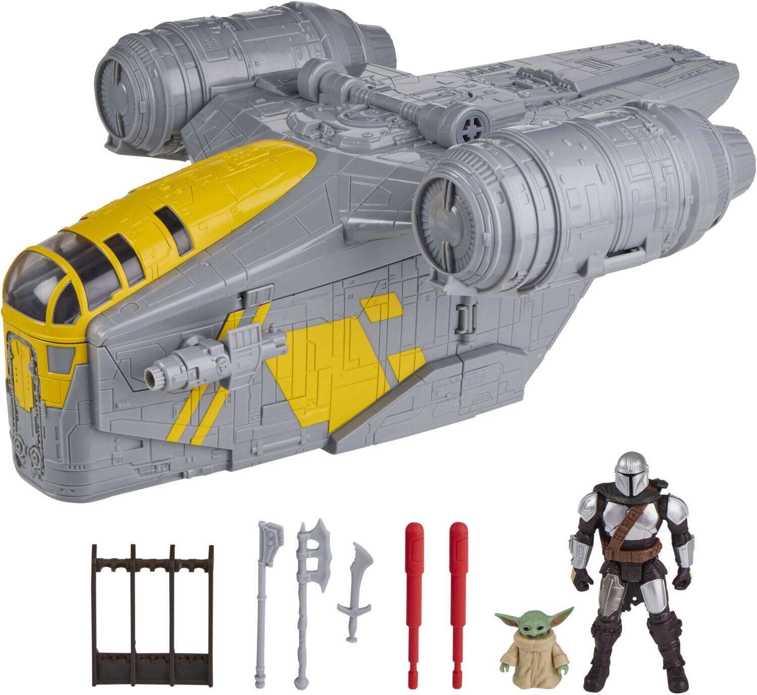 Hasbro Star Wars: The Mandalorian & Grogu ActionVerse Razor Crest 2 in ...