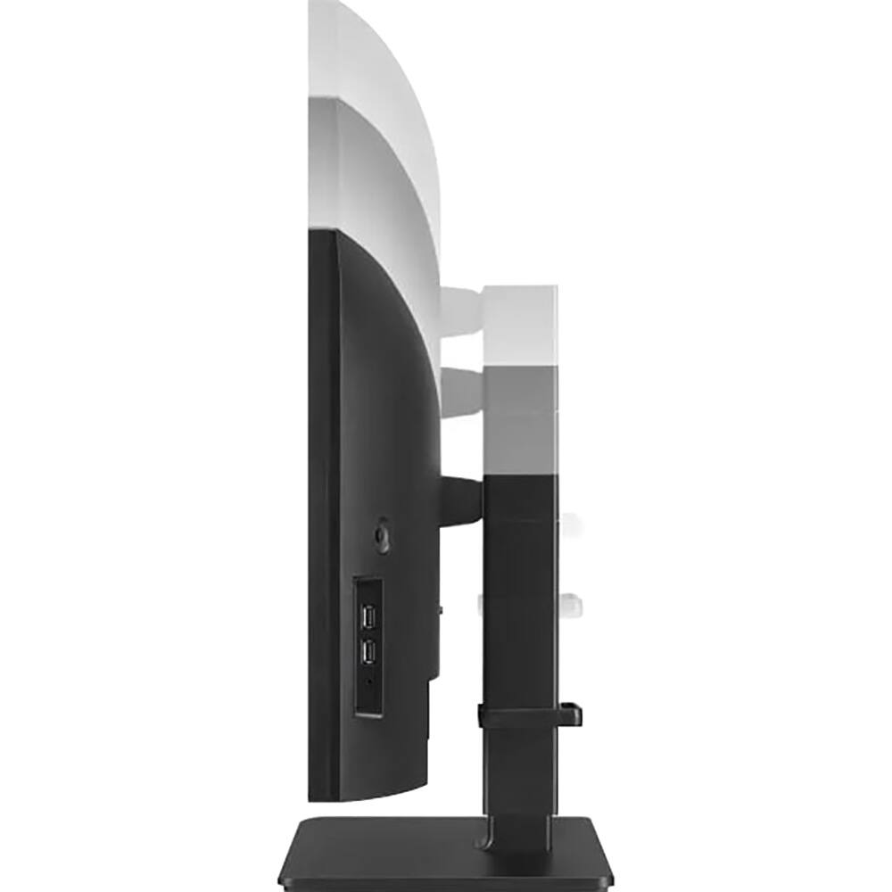 Alt View 2. LG - 34" UltraWide Curved Monitor 34BQ77QE-B - Black.