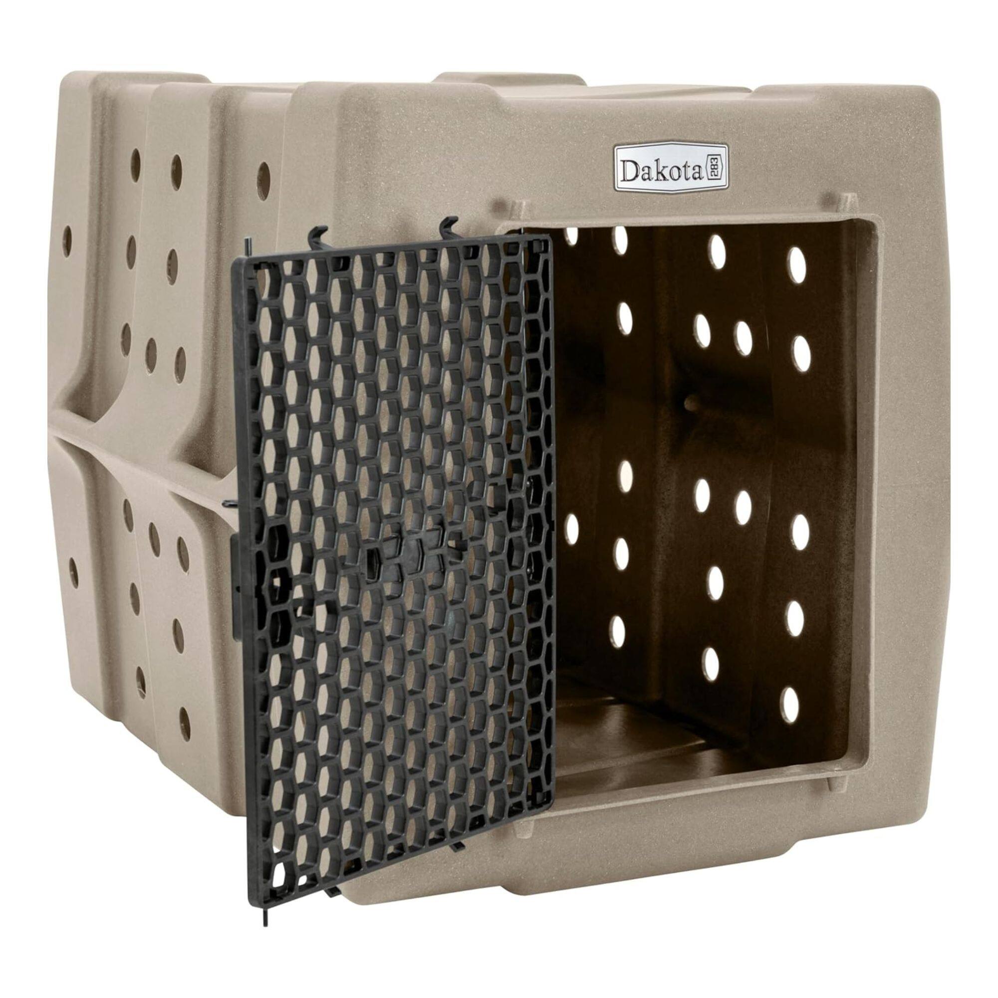 Alt View 7. Dakota 283 - Dakota 283 Canine Rough and Tough Economy Pet Kennel, Large, Sandstone.