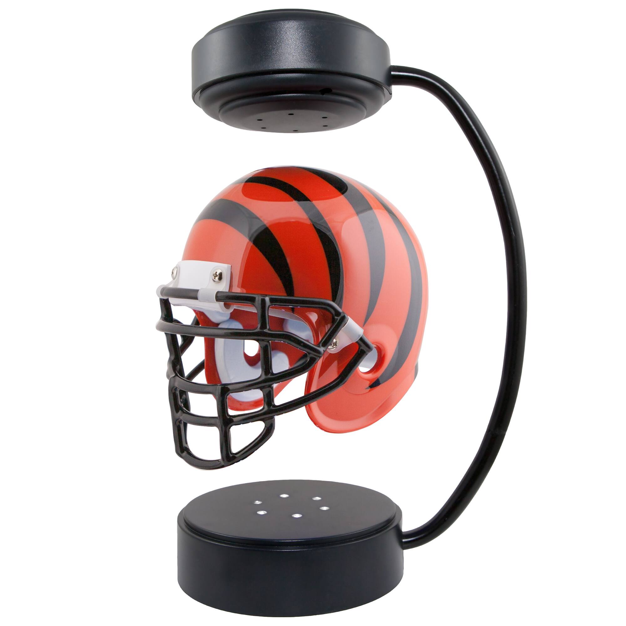Front. Pegasus - Cincinnati Bengals Hover Team Helmet - Black.