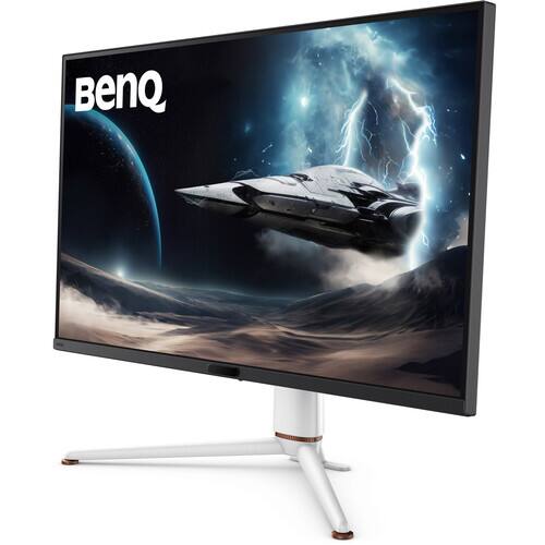 Alt View 2. BenQ - MOBIUZ EX381U 37.5" 4K IPS 144Hz Gaming Monitor 1ms GtG, 1000:1, FreeSync Premium Pro, KVM, HDMI & DisplayPort - White.