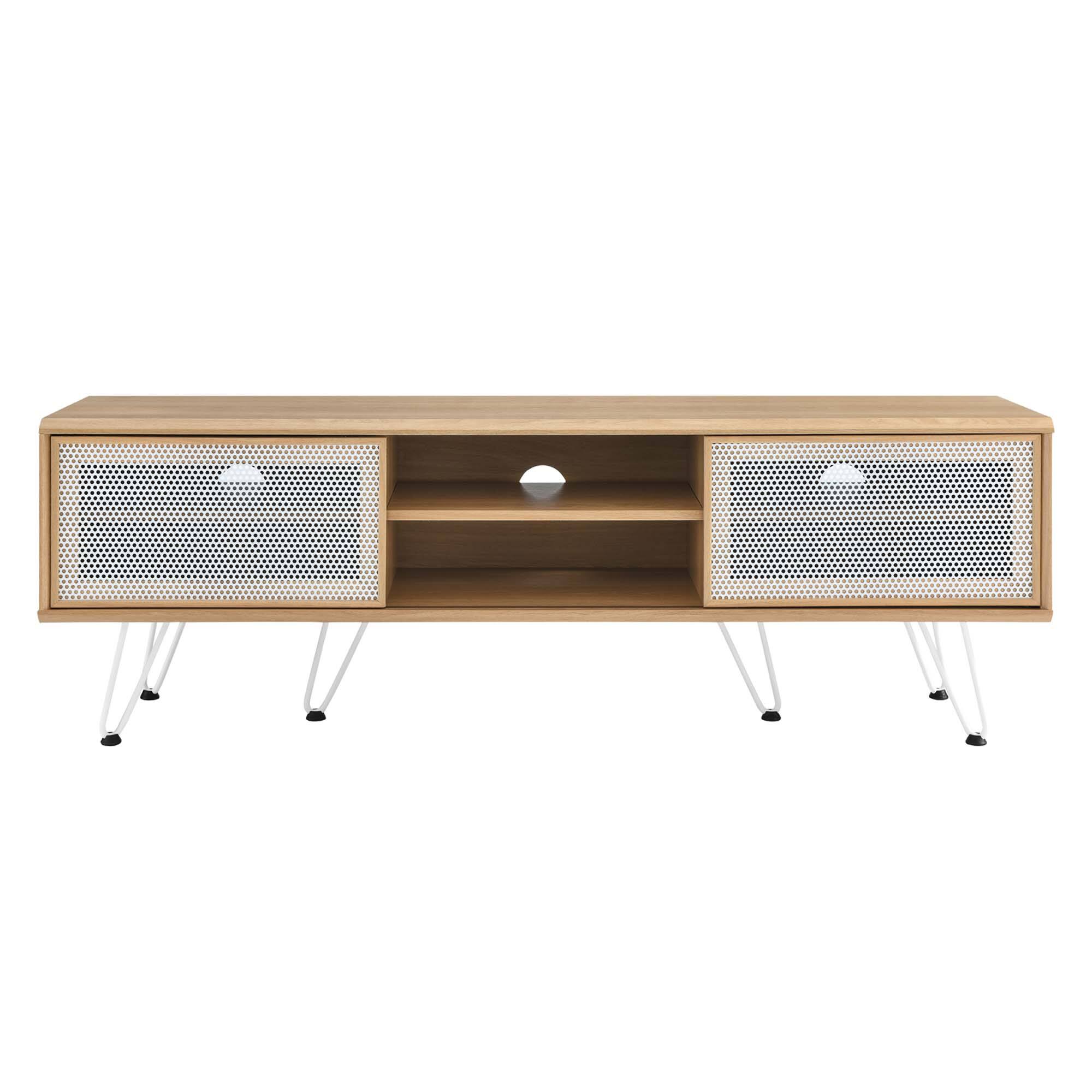 Left. Modway - Nomad 59" TV Stand by Modway - Oak.
