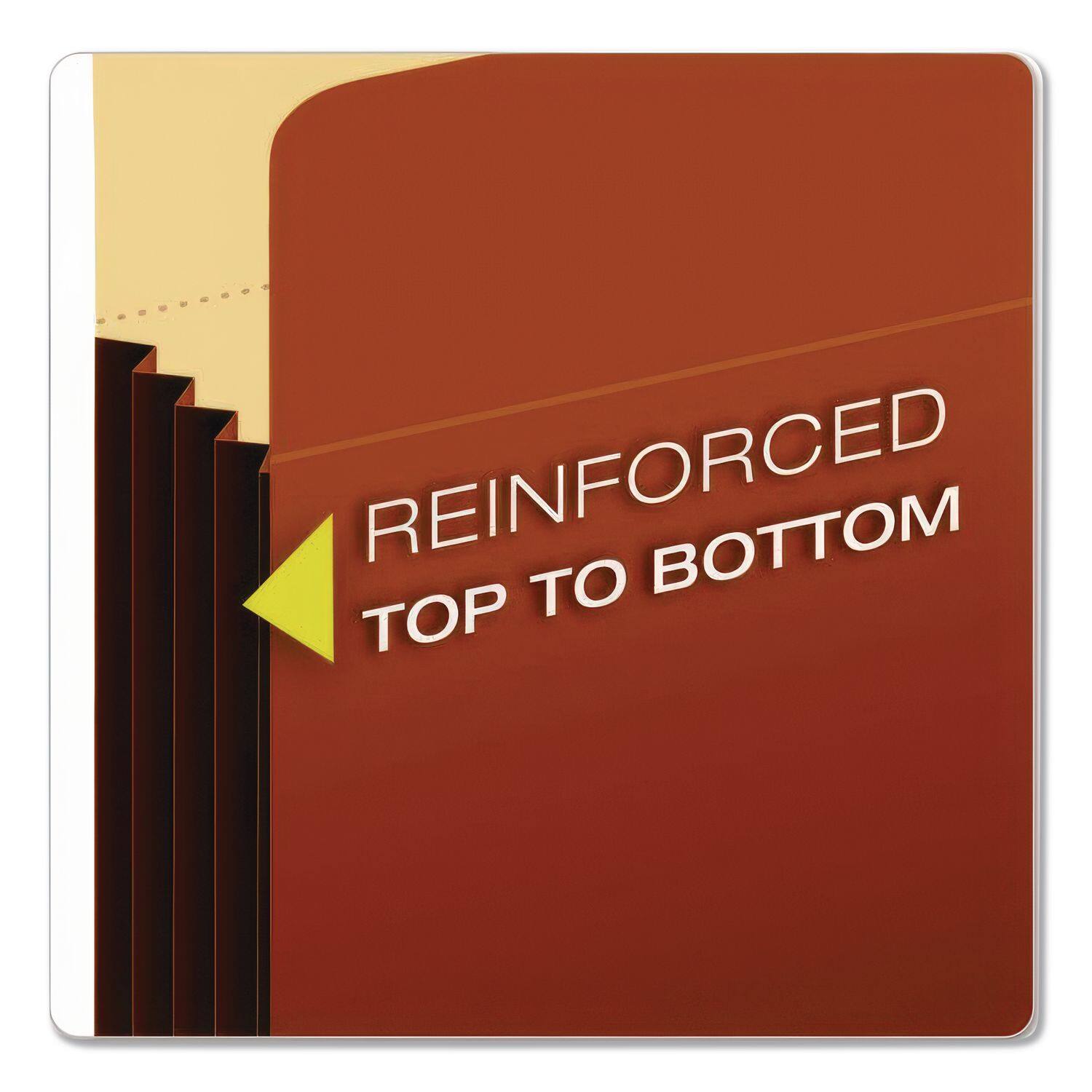 REINFORCED  
TOP TO BOTTOM