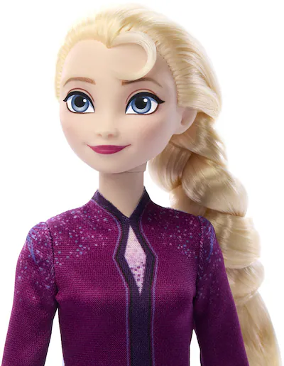 elsa doll with purple dress Disney - Brandclub