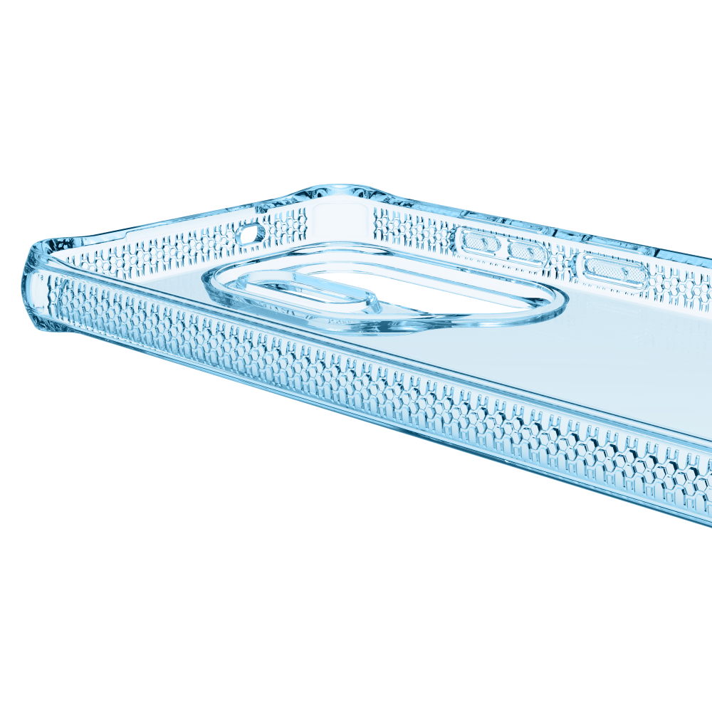 Alt View 5. Itskins - SPECTRUM R // CLEAR Case for Samsung Galaxy S26 Ultra - Light Blue.