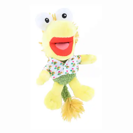 Front. JINX - Fraggle Rock Wembley 7.5 Inch Plush - Yellow.
