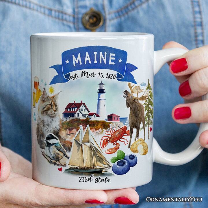 MAINE  
est. Mar 15, 1820  
23rd state  

ORNAMENTALLY YOU