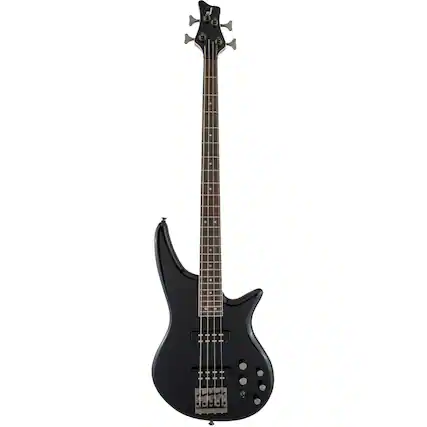 Front. Jackson - Jackson JS Spectra Bass JS3 Electric Guitar,Laurel Fingerboard,GlossBlack.