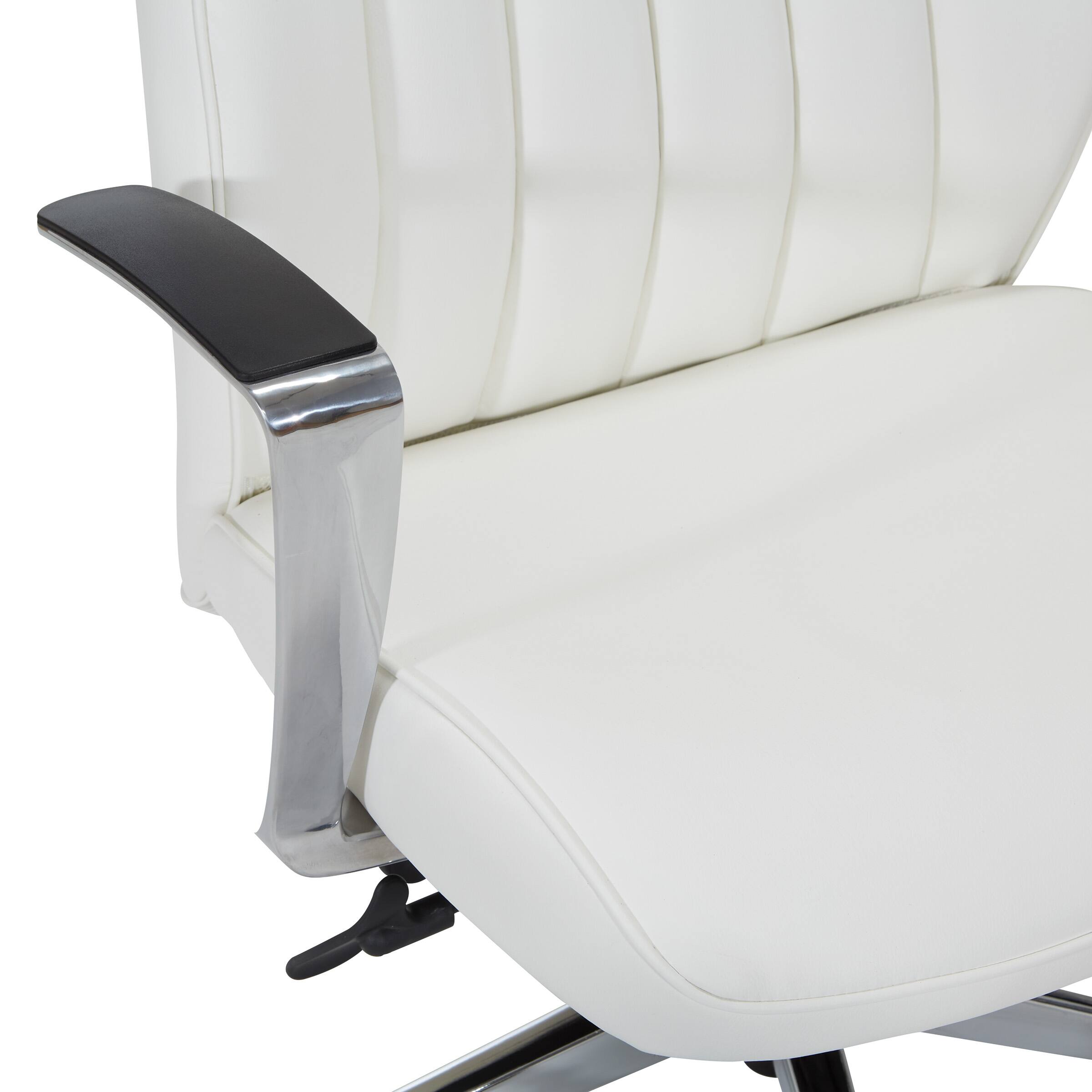Alt View 1. Office Star Products - High Back Office Chair - Dillon Snow Fabric.