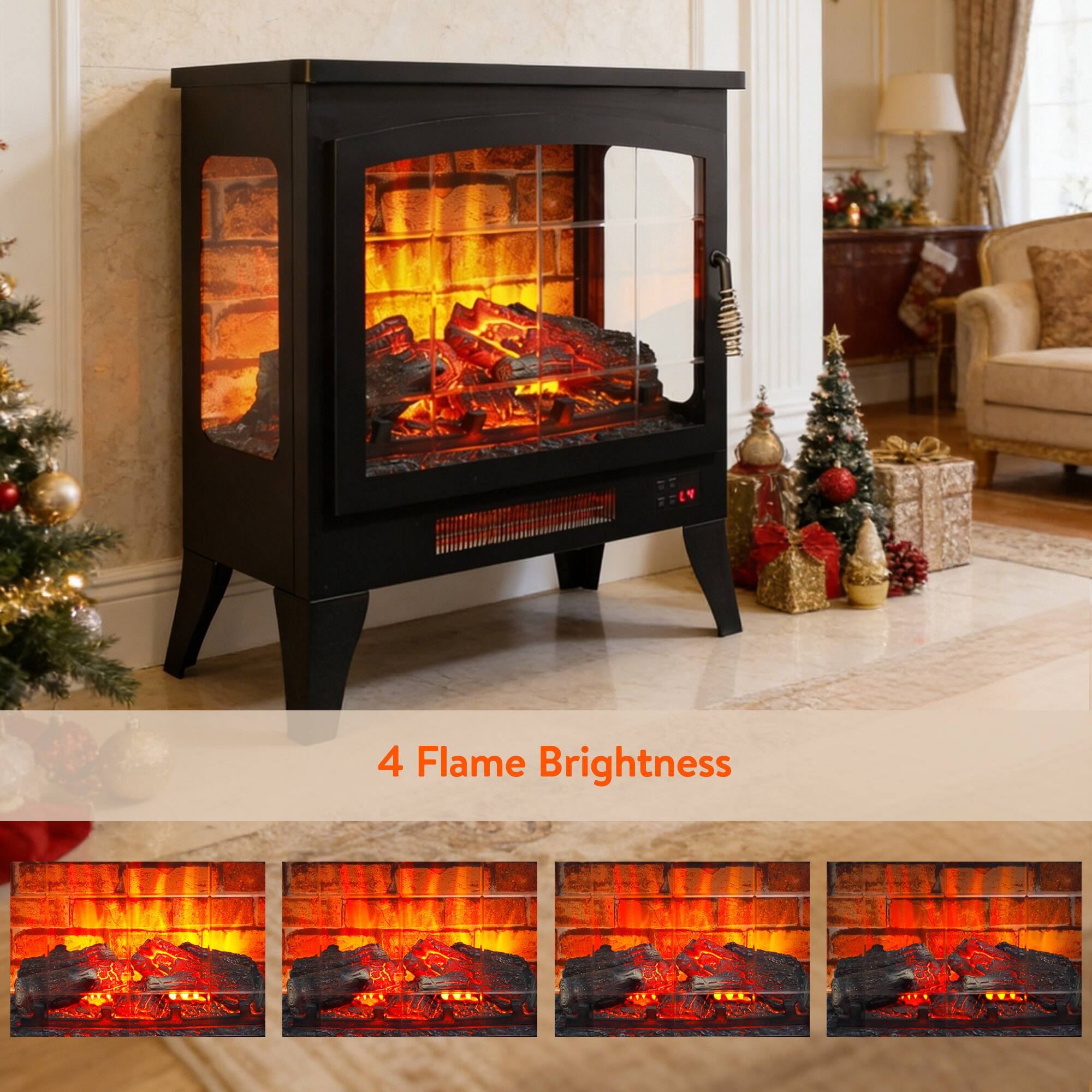 4 Flame Brightness