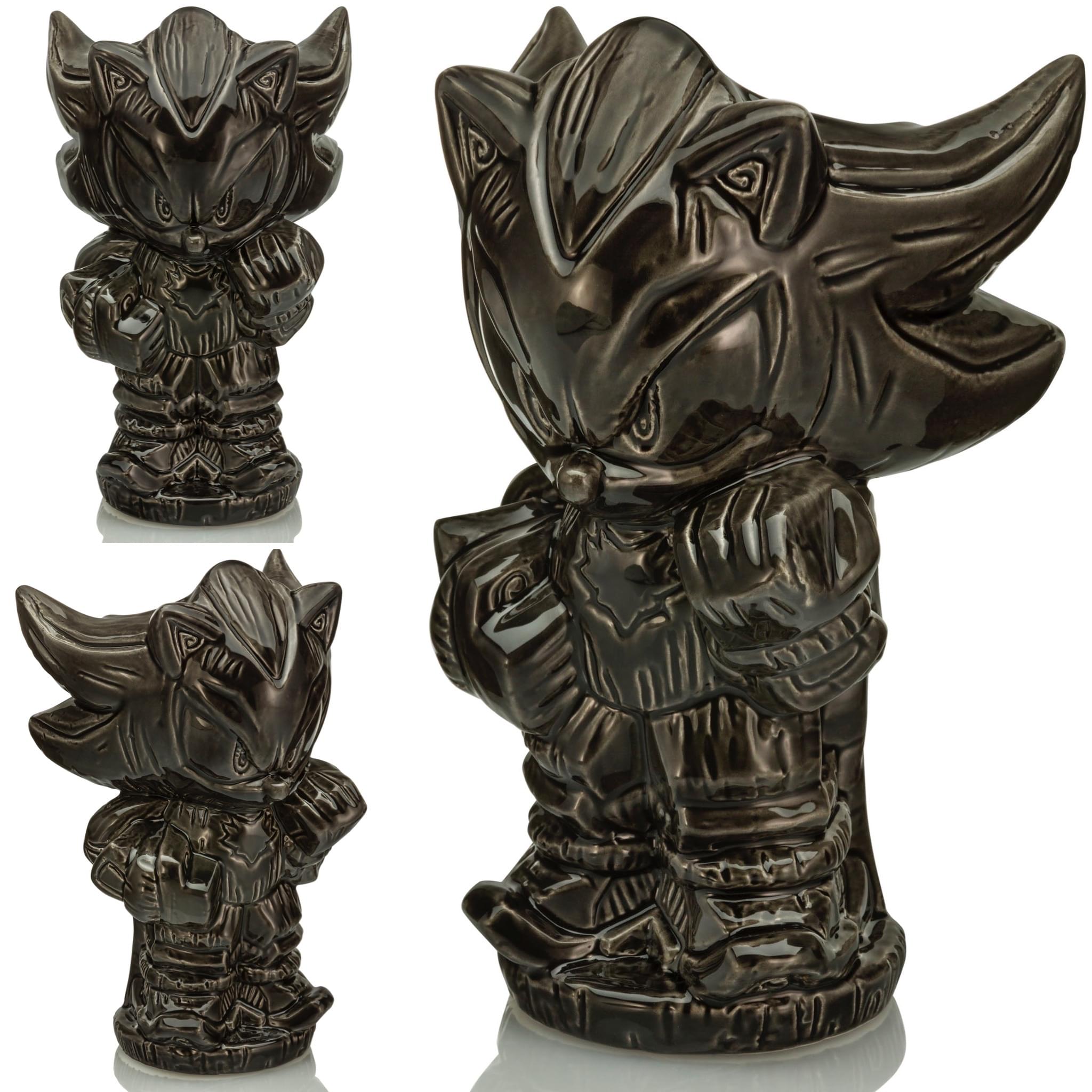 Alt View 4. ThinkGeek - Geeki Tikis Sonic The Hedgehog 5-Piece Ceramic Mug Set | Each Holds 10-18 Ounces - Assorted.