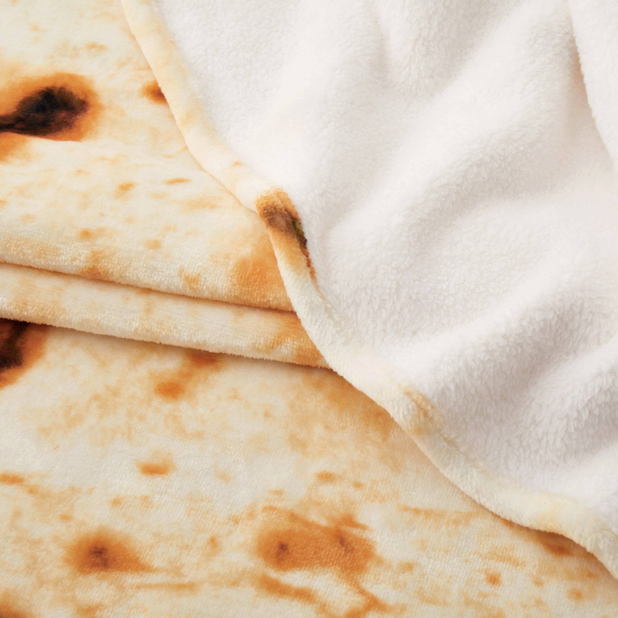 Back. Peace Nest - Peace Nest Kids' and Adult Halloween Food Throw Blanket, Charpati, 60" - Charpati.