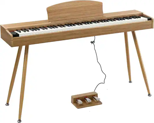 Front. Winado - Digital Piano Keyboard, 88 keys Full Weighted Electric Piano, Heavy Hammer Action Keyboard.