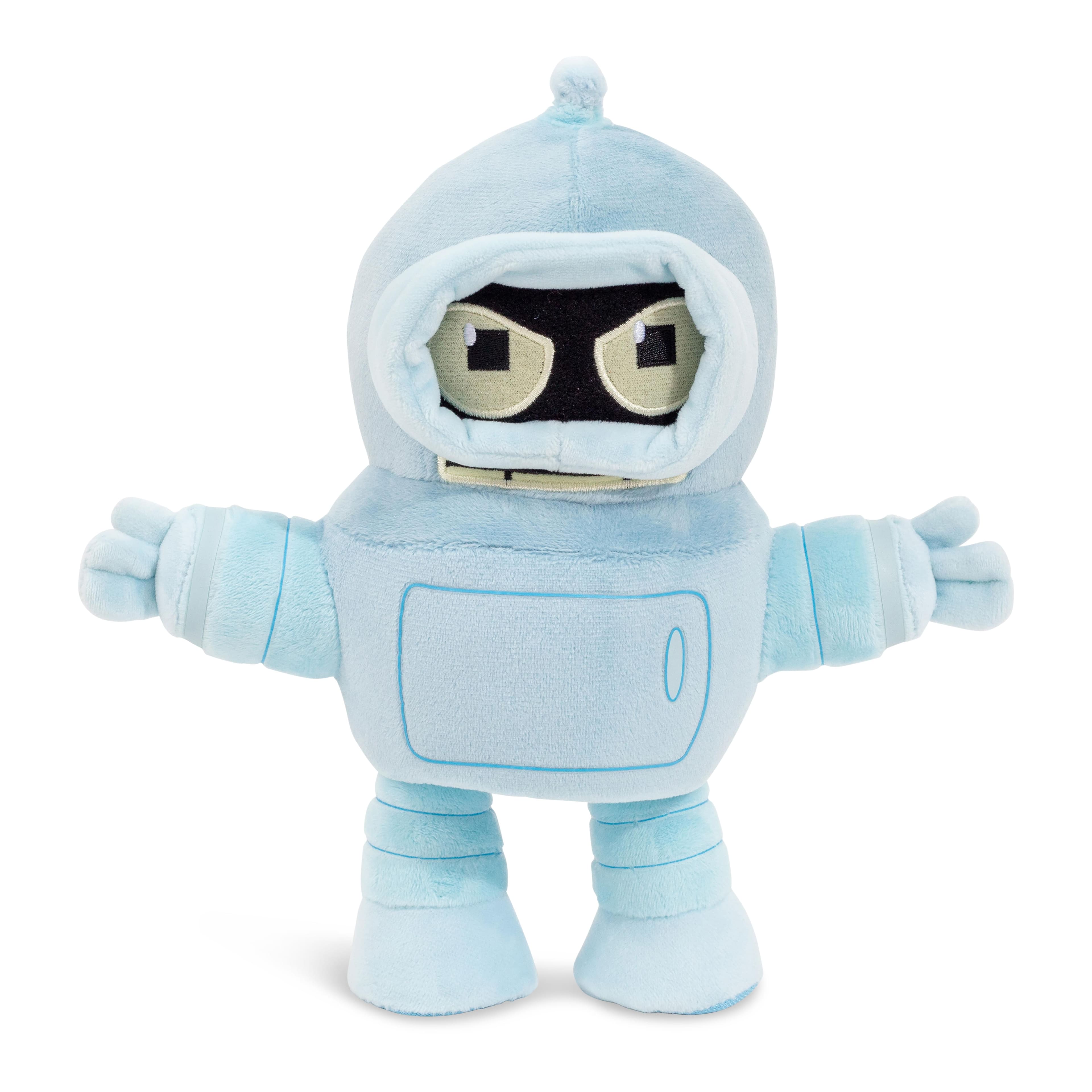 Toynk - Futurama Angry Bender 8-Inch Chibi Collector Plush Toy - Gray