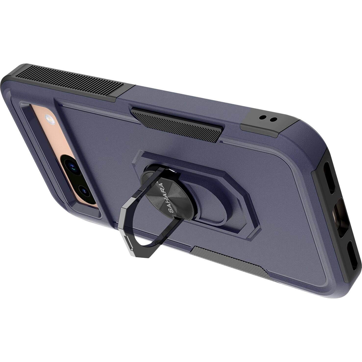 Alt View 12. SaharaCase - Raider Series Kickstand Case for Google Pixel 8a - Desert Blue.
