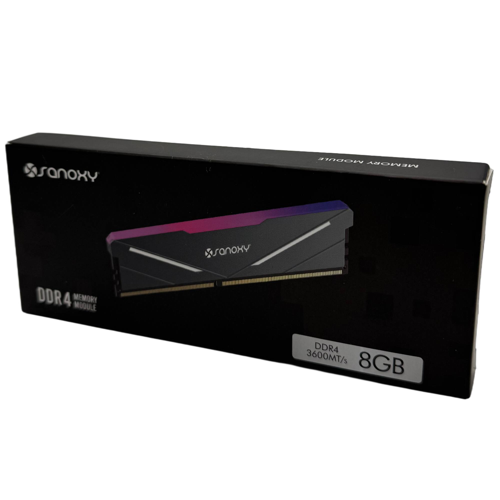 SanoxY  
MEMORY MODULE  
DDR4 MEMORY MODULE  
DDR4 3600MT/s 8GB
