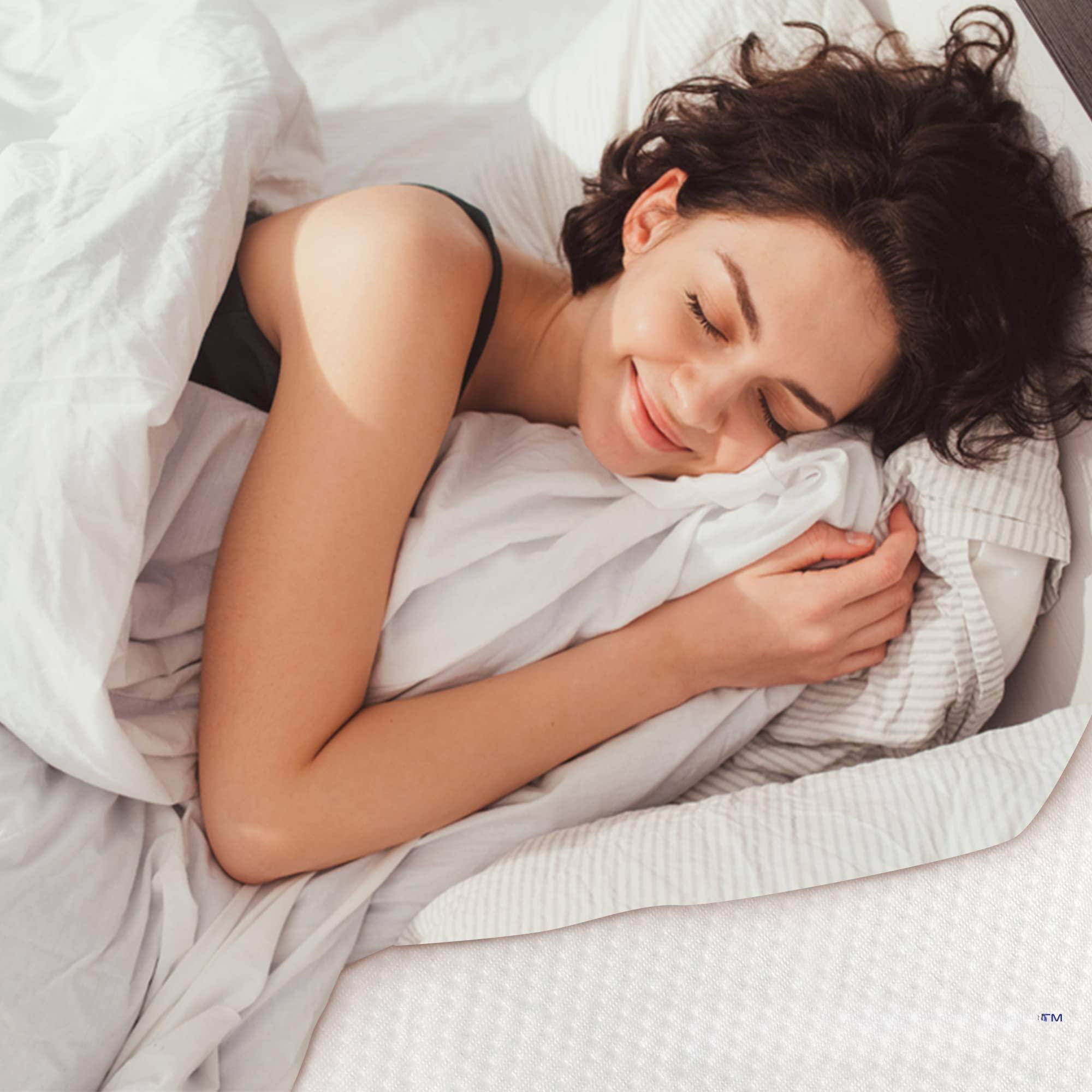 Alt View 3. Comfort Essence - Waterproof Mattress Protector By Breathable Jacquard Fabric King Cover - - Full - 54x75”.