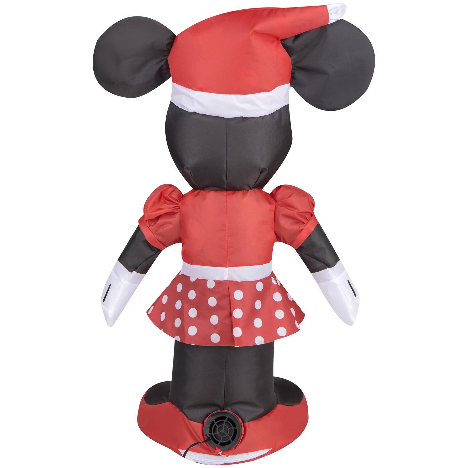 Back. Gemmy - Gemmy Airdorable Minnie Inflatable - Multicolored.