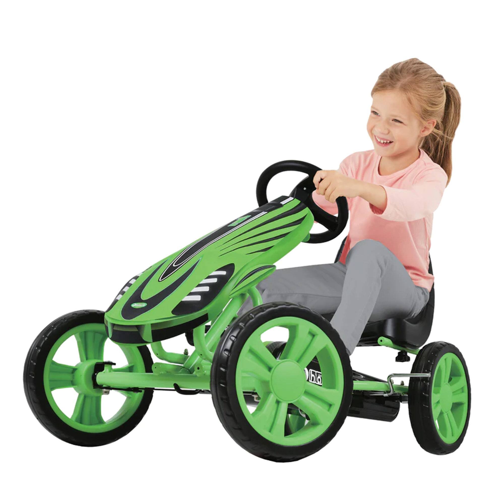 Alt View 5. hauck - hauck Speedster Pedal Go Kart with Adjustable Bucket Seat for Kids Ages 4 to 8 - Green.