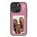 Angle. Tizag - Digital Canvas Case for iPhone 15 Pro - Pink.