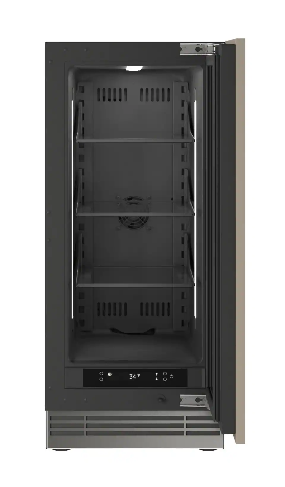 Alt View 1. U-Line - U-Line 15"W. 2.8 Cu.Ft. Built-In Panel Ready Refrigerator - Panel Ready.
