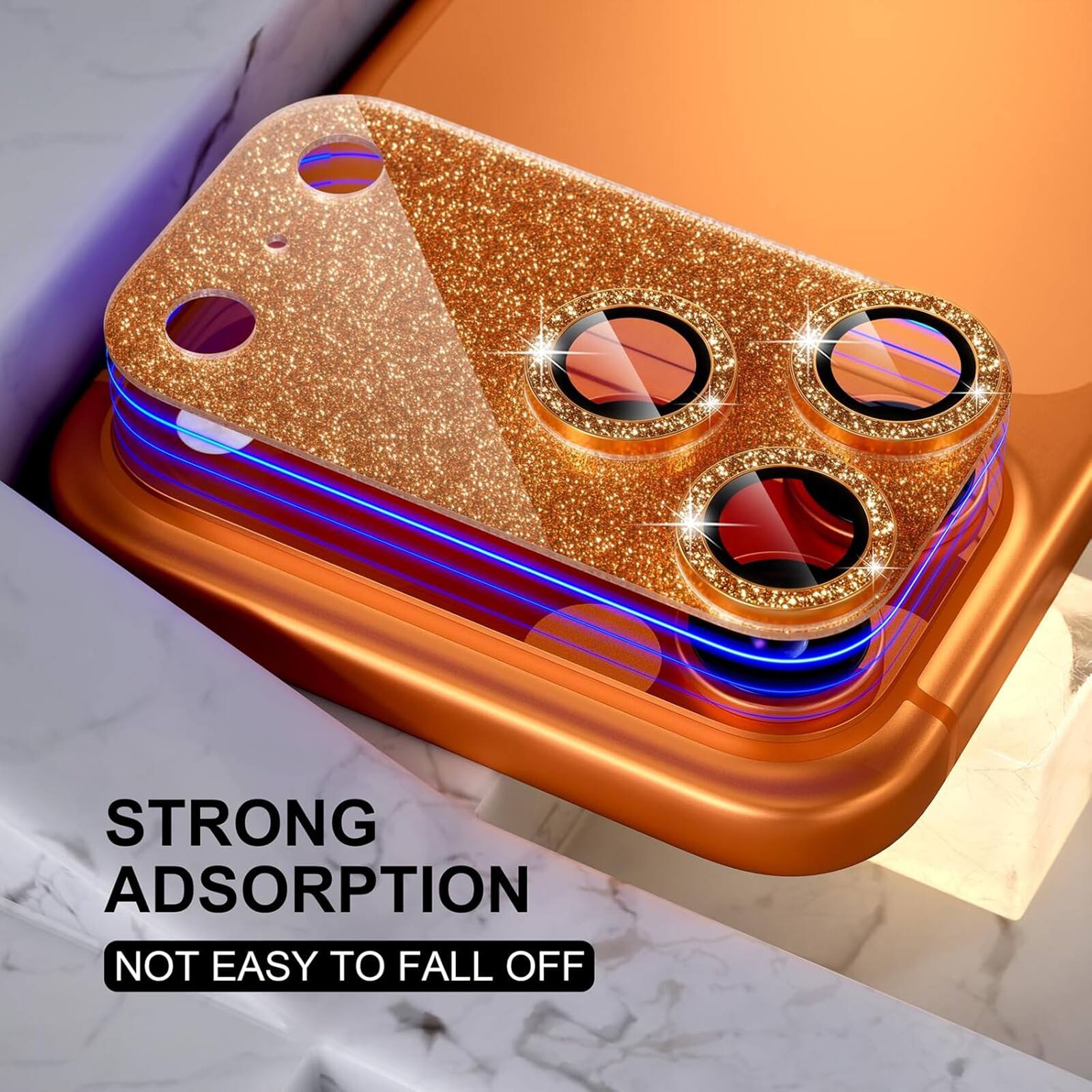 STRONG ADSORPTION  
NOT EASY TO FALL OFF