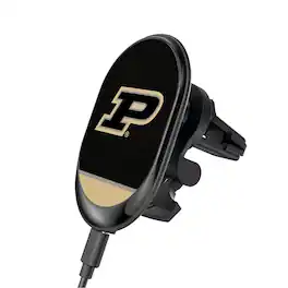 Keyscaper - Purdue Boilermakers Wireless Magnetic Car Charger - Multicolor