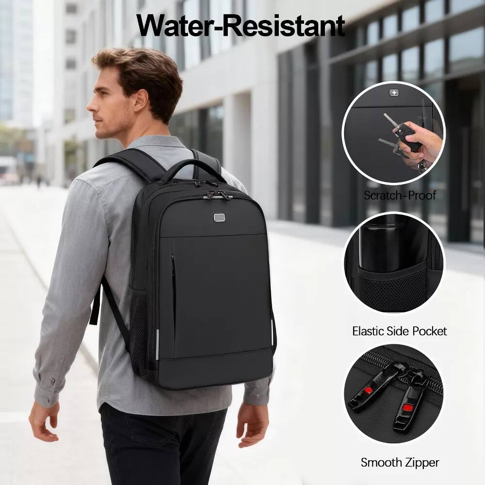Water-Resistant  
Scratch-Proof  
Elastic Side Pocket  
Smooth Zipper