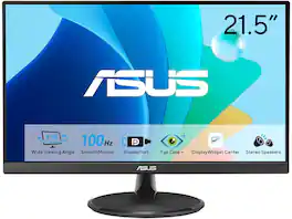 ASUS - 22" Eye Care Monitor – 100Hz, IPS, Full HD, 99% sRGB, Frameless, Low Blue Light, 3 yr warranty - Black