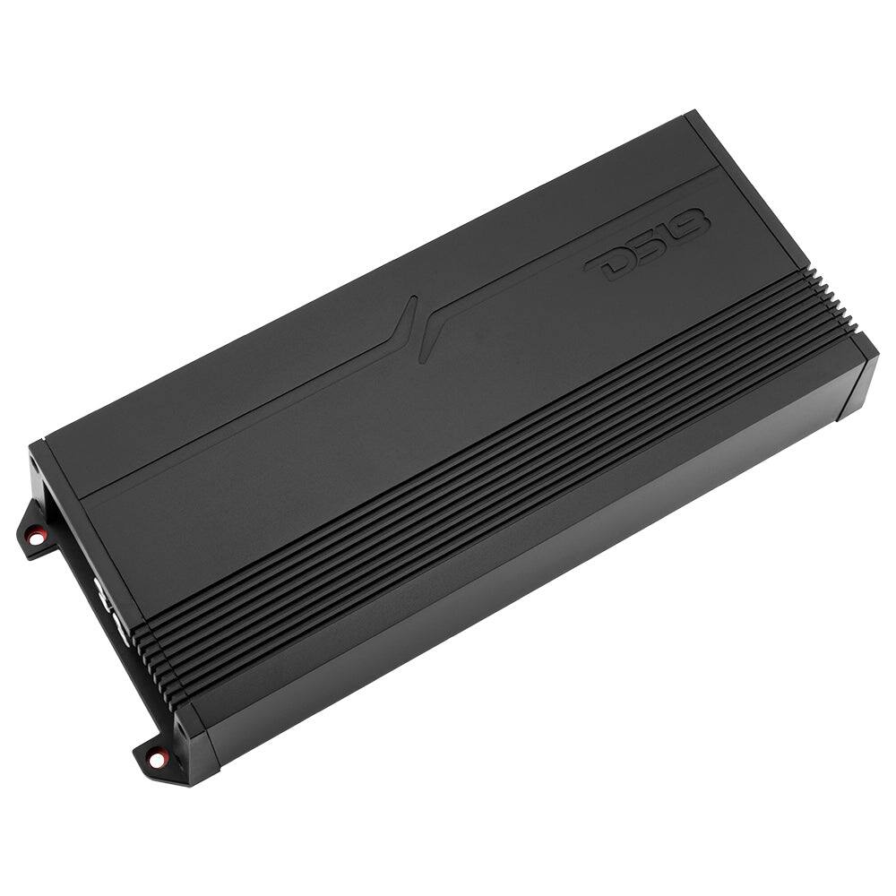Alt View 2. DS18 Audio - GEN-X 4-Channel Class D Car Amplifier, 4 x 300W RMS at 4 Ohm - Black.