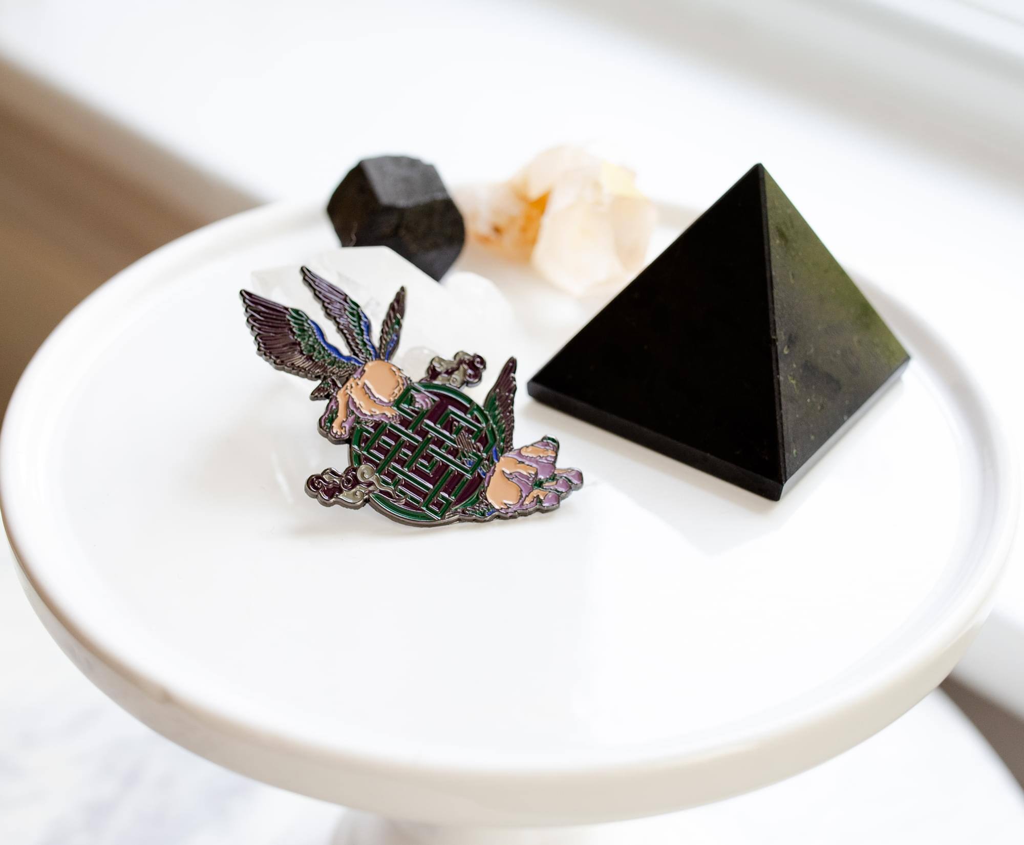 Alt View 4. SalesOne LLC - Marvel Studios Shang-Chi and the Legend of the Ten Rings Morris Premiere Pin - Red.