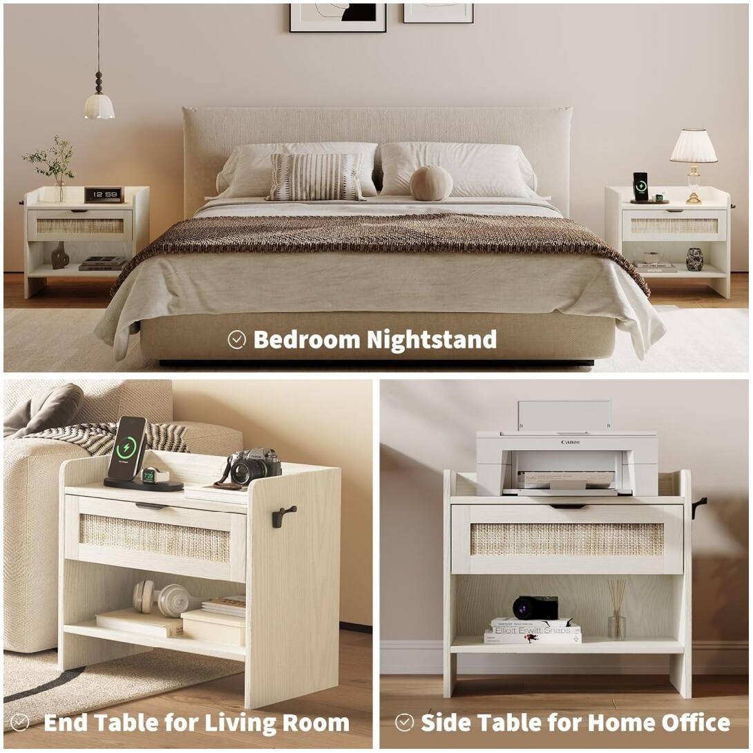 - Bedroom Nightstand
- End Table for Living Room
- Side Table for Home Office