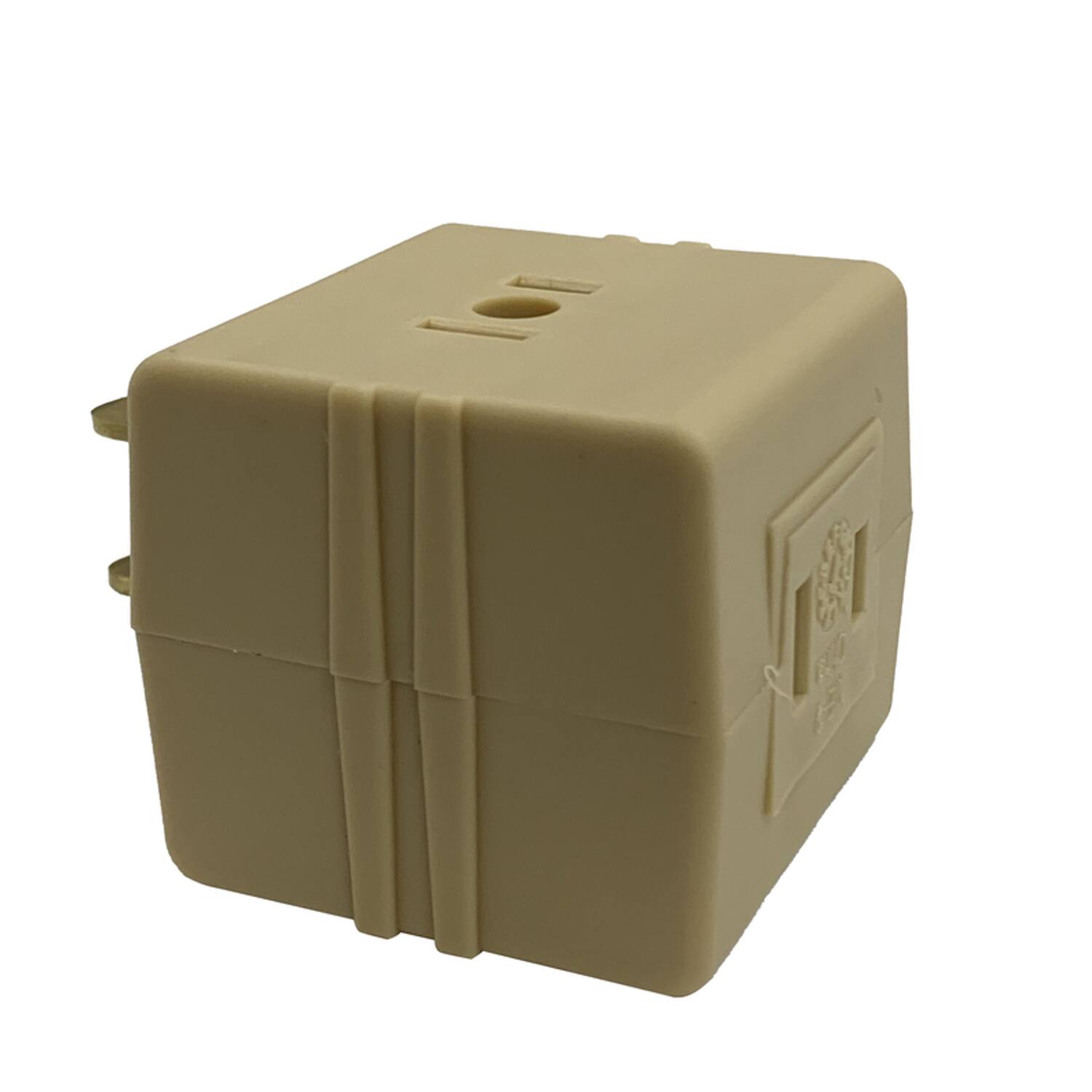 Back. ProjeX - Projex Polarized 3 outlets Cube Adapter 1 pk.