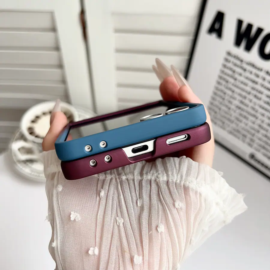 Pinnk Gradient Dteck for Samsung Galaxy Z Flip8 Matte Gradient Magnetic Case ...