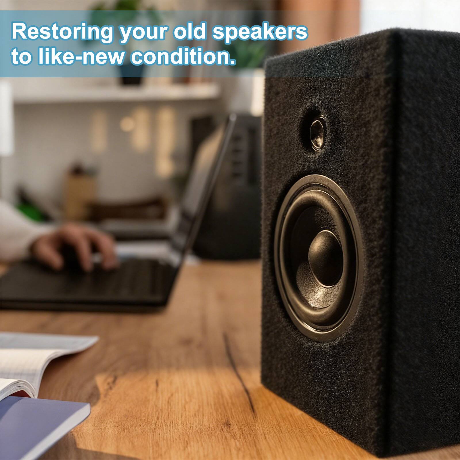 Restoring your old speakers to like-new condition.