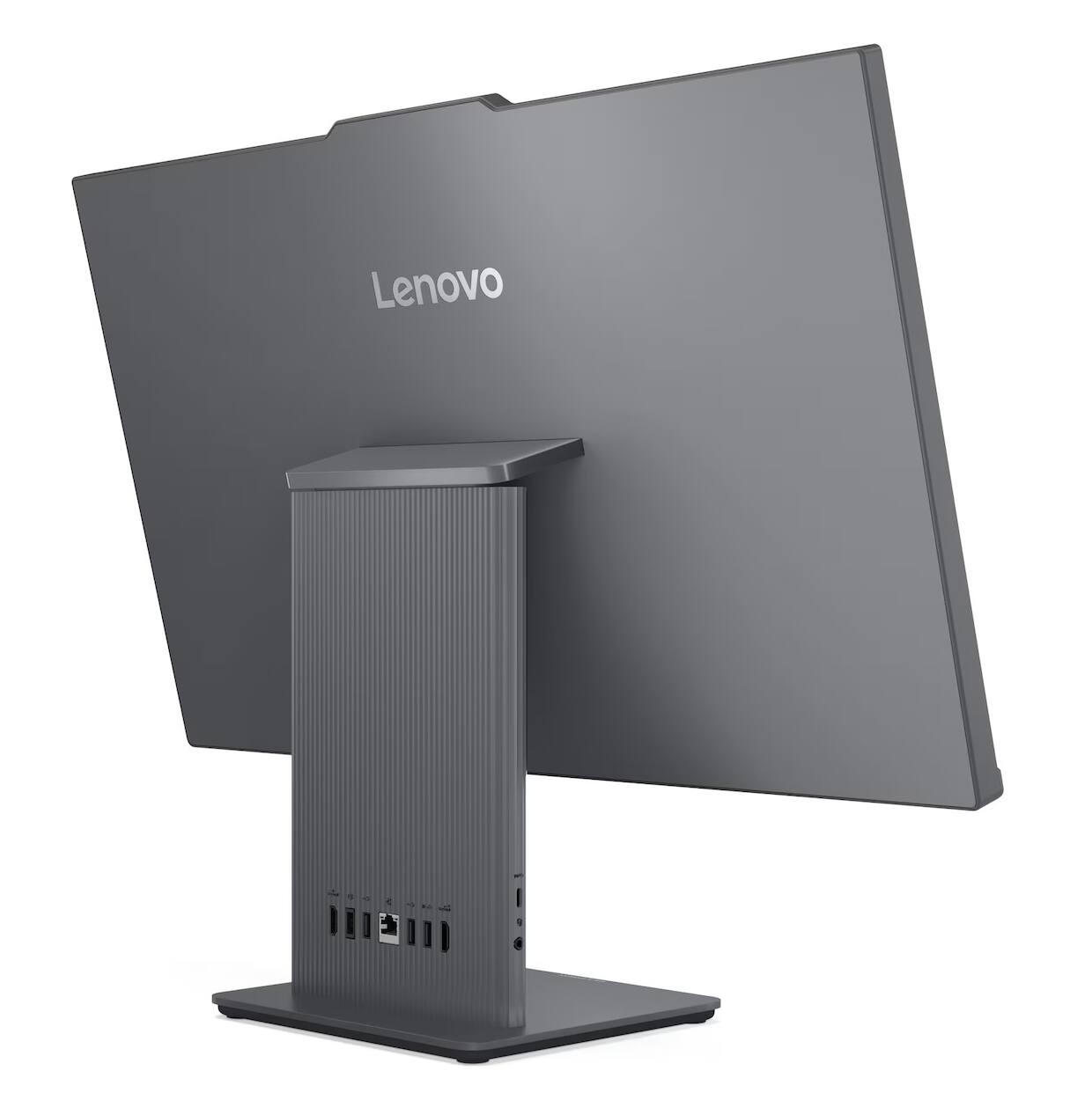 Alt View 4. Lenovo - Lenovo IdeaCentre All-in-One 27 FHD (Intel i7-13620H, 32GB DDR5, 1TB SSD, Intel UHD, Win 11 Home) w/USB Hub - Luna Grey.
