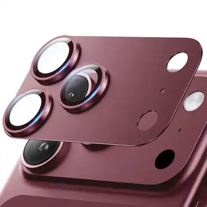 Front. UUCOVER - 9H Tempered Glass Camera Lens Protector for Apple iPhone 18 Pro Max, Scratch Resistant, Anti-Reflective Protective Cover - Winered.