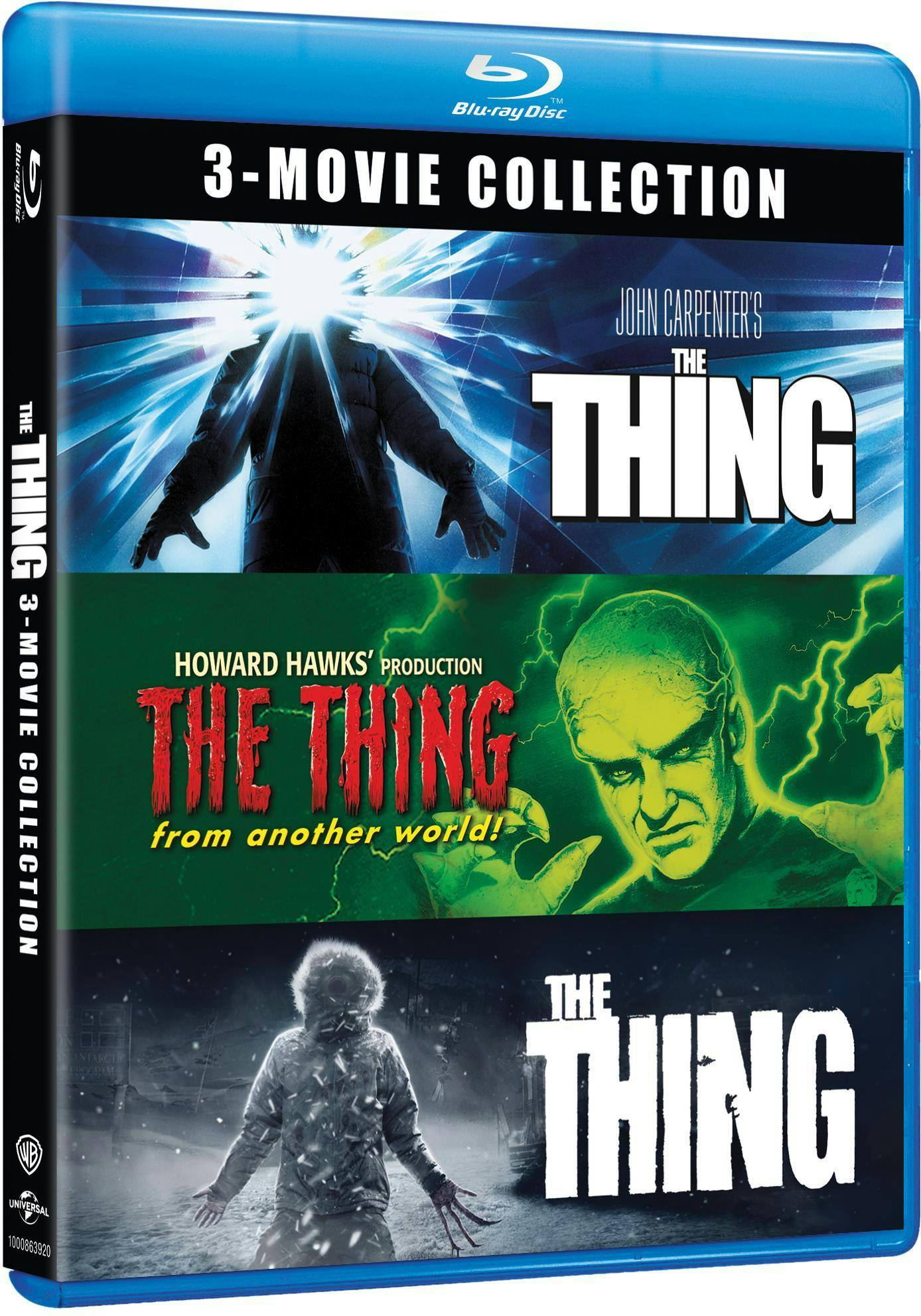 Angle. The Thing 3-Movie Collection   - BLU-RAY.