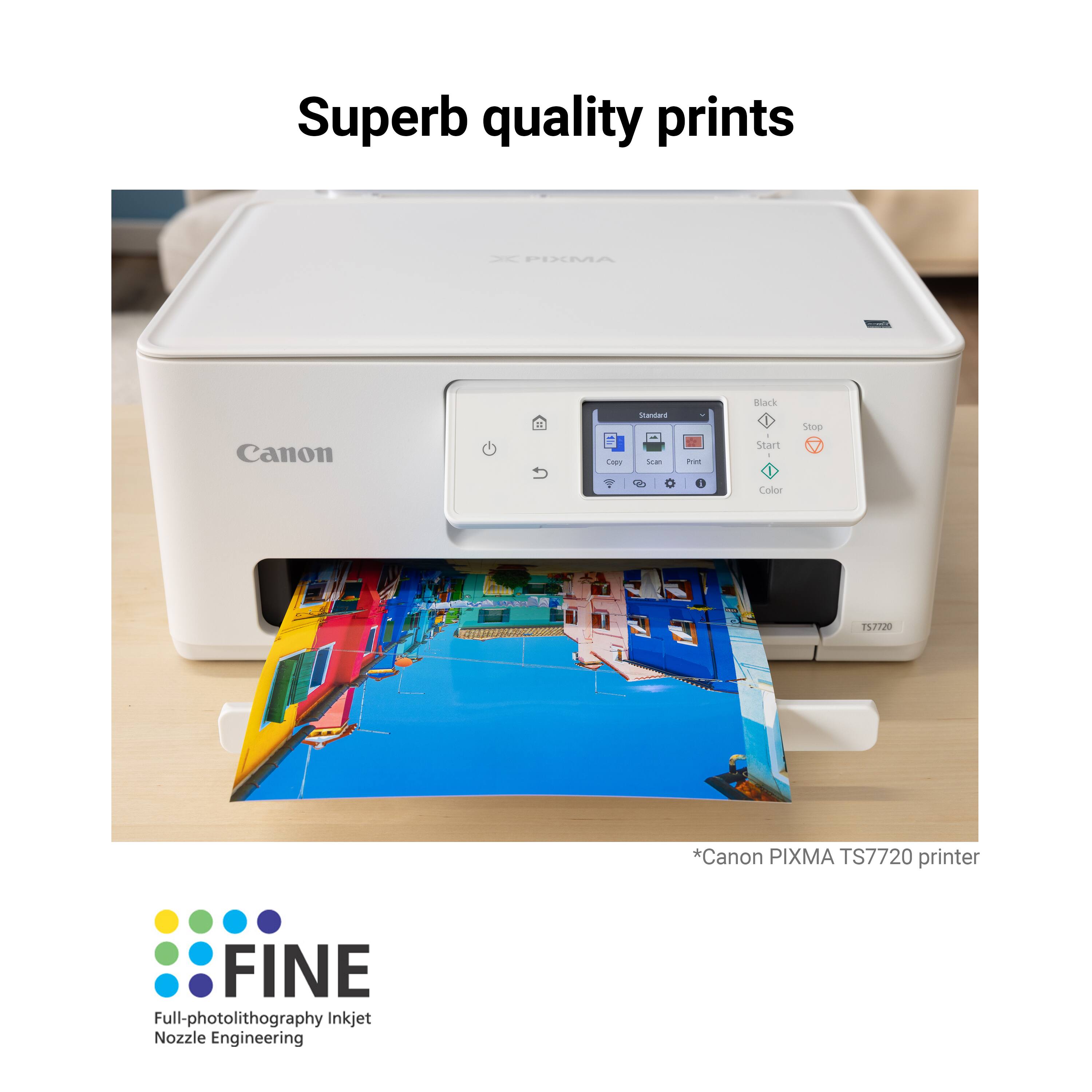 Superb quality prints - Canon PIXMA TS7720 printer.