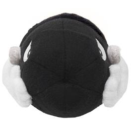 Jakks Pacific - Mario Bros U Plush Super Mario Bros Wave 4 Bullet Bill - Black