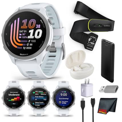 LIGHT UP DOWN 10 38 START-STOP STOP SAT 01 100% 30 10 13.5 8000 88 BACK-LAP FOKERU - DXxxx GARMIN .... GARMIN D What intensity? I Moderate + Newt CTIE SARN I HRV Status cartun 60ms Balanceo i Body Battery B High Sleep Coach I Wwwww 0ss 7h 50m GARMIN Sme 100% I 9:00 Good Evening! Next Alar 6:30a GARMIN KAVE ELECTRONICS