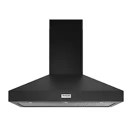 Thor Kitchen - 48 inches - Convertible - Wall Range Hood - Matte Black