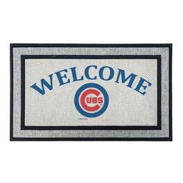 Jardine - Chicago Cubs 18" x 30" Welcome Doormat - Multicolor