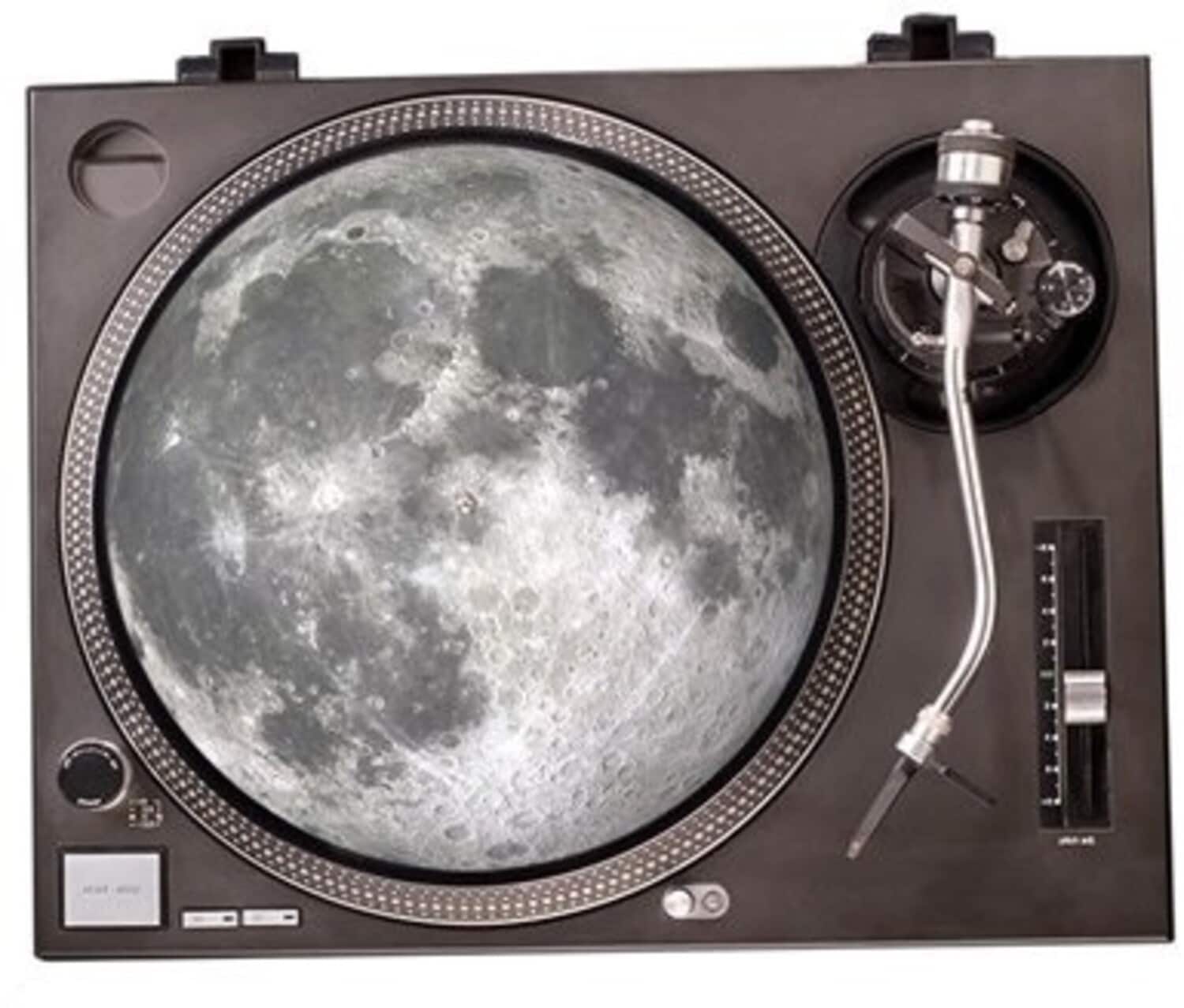 PopMarket - 3D Moon - Graphic Turntable Slip Mat - VINYL ACCESSORIES - Multicolor price history on PriceWatchPro