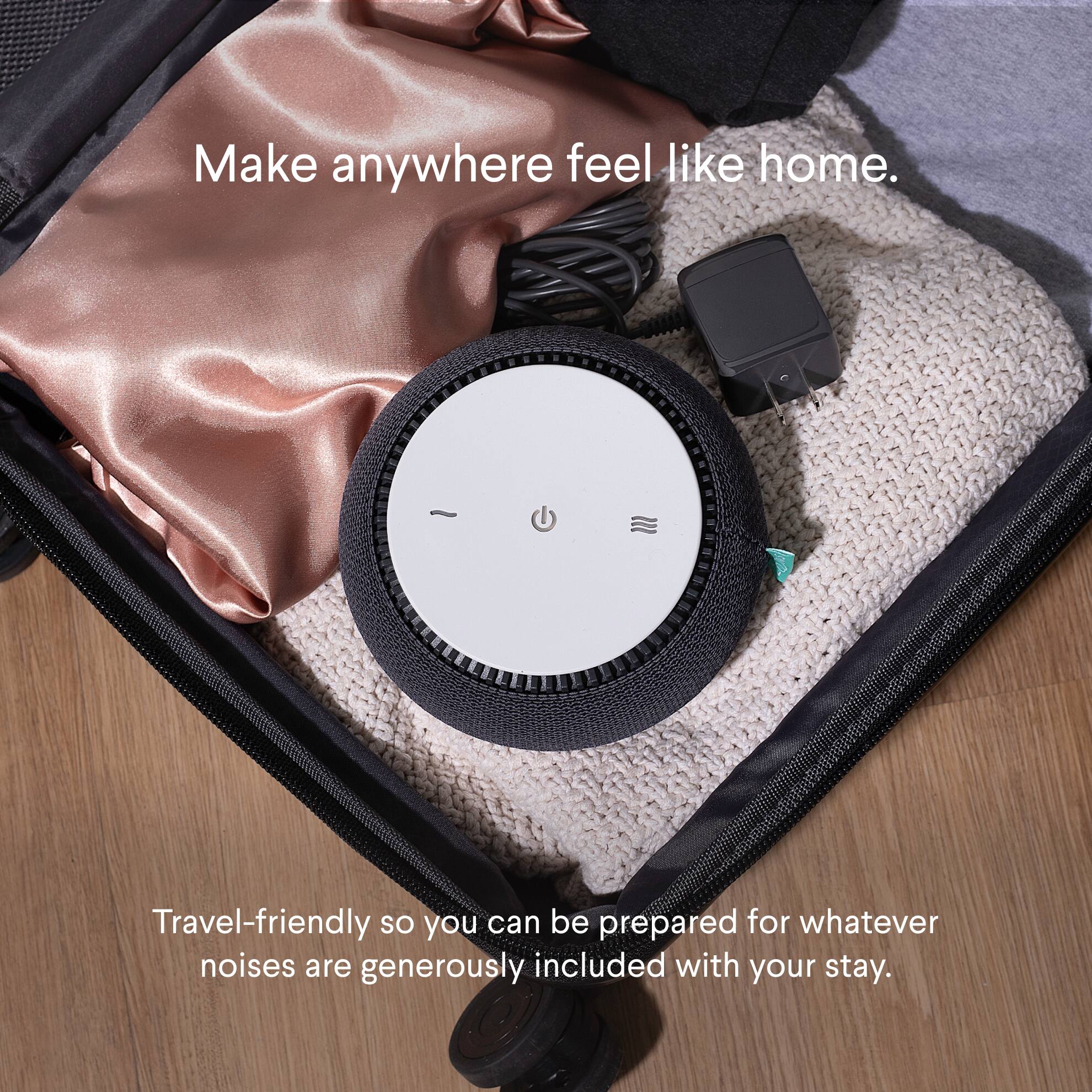 SNOOZ Smart White Noise Machine, Non Looping White Noise with Real Fan ...