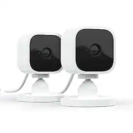 Blink - Mini Outdoor/Indoor Home Security Cameras (2-Pack - White