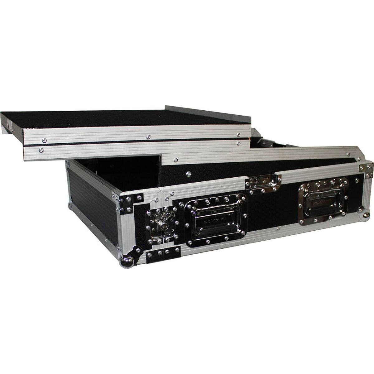 Alt View 1. ProX - ProX XS-19MIX13ULT ATA-300 Style Universal Rackmount Case with Sliding Laptop Shelf for Up to 13U 19" Mixers.